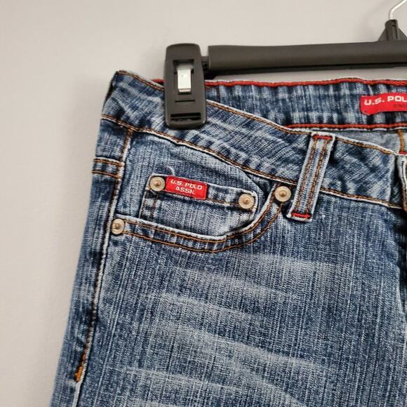 U.S. Polo Assn. Blue Straight Jeans Size 9/10 Juniors - Picture 5 of 10